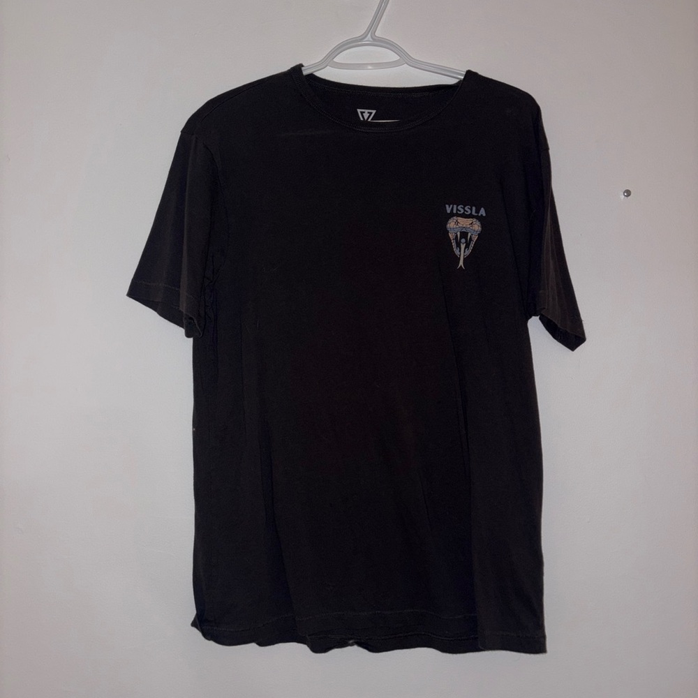 VISSLA Charcoal Short Sleeve Tee